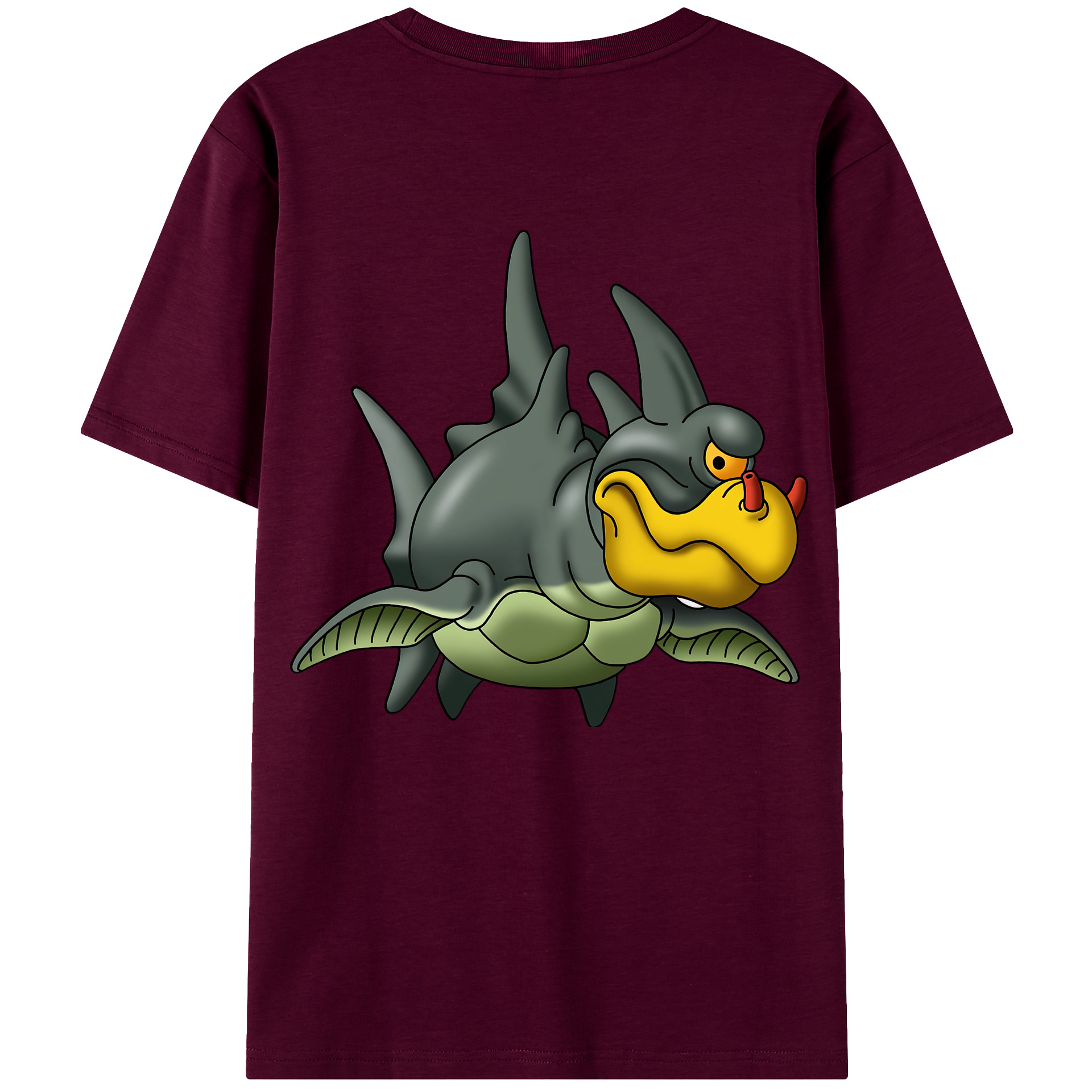 （画像用） ドラゴンクエスト Doragon Kuesuto Dragon Quest レディース半袖Tシャツ(バックプリント)